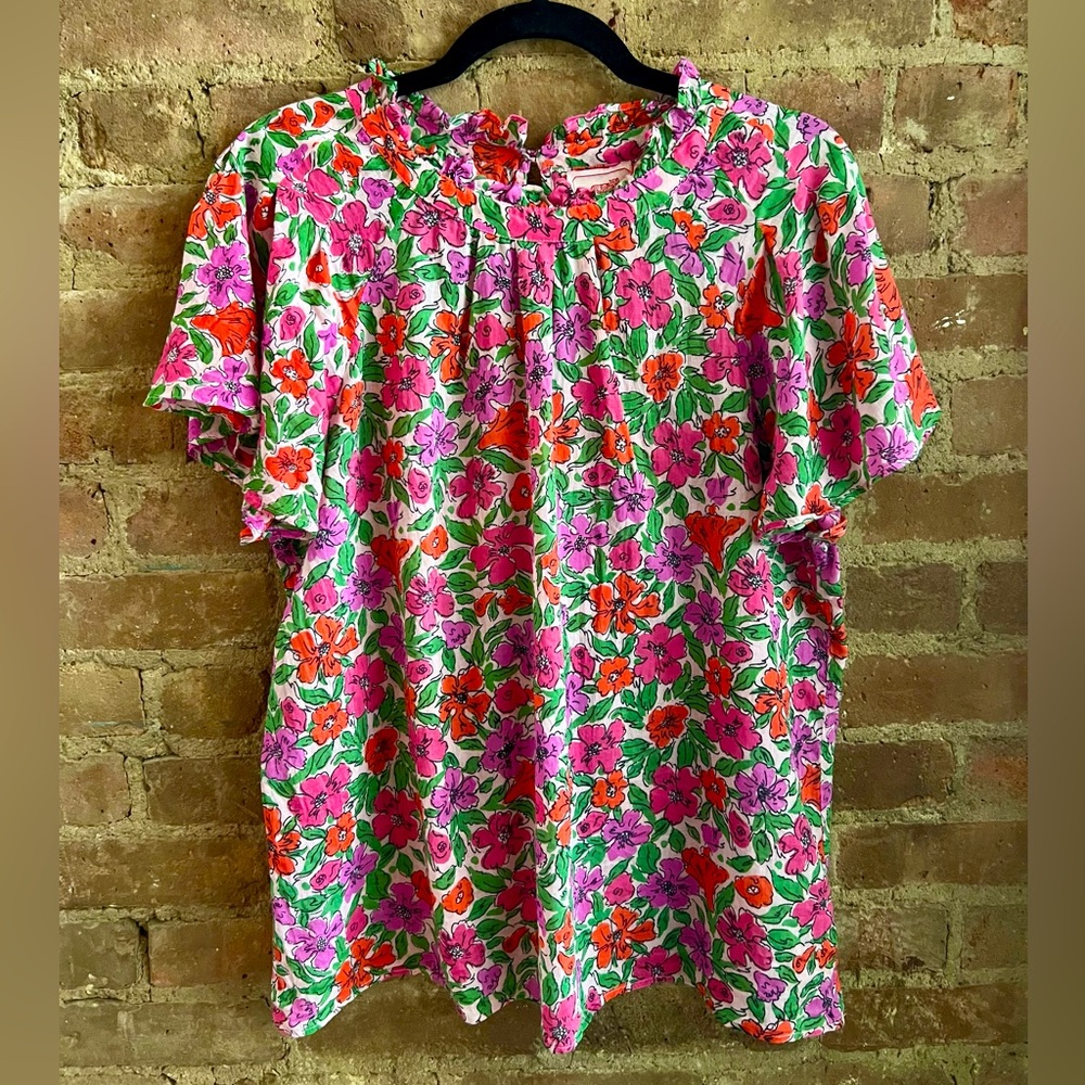Banjanan Floral Women's Top - Size Large